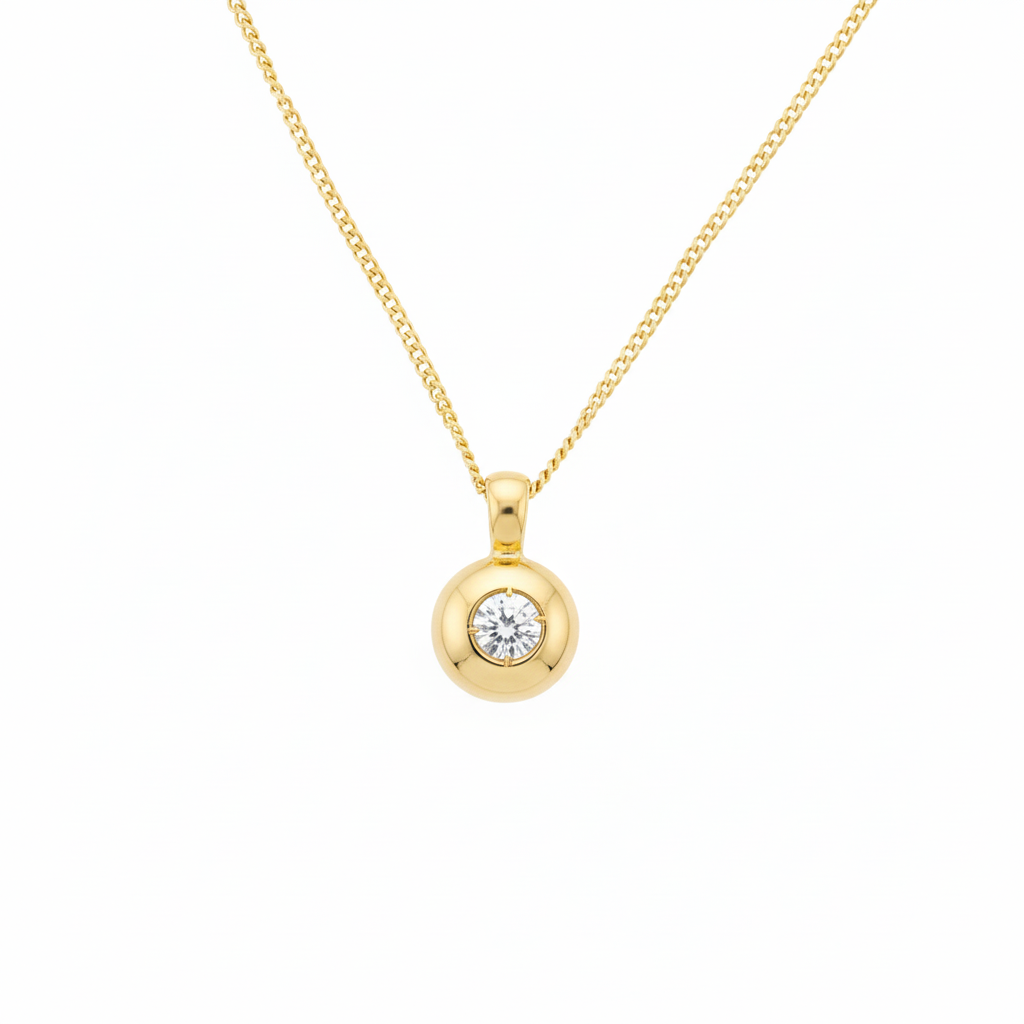 Gargantilla con Diamante