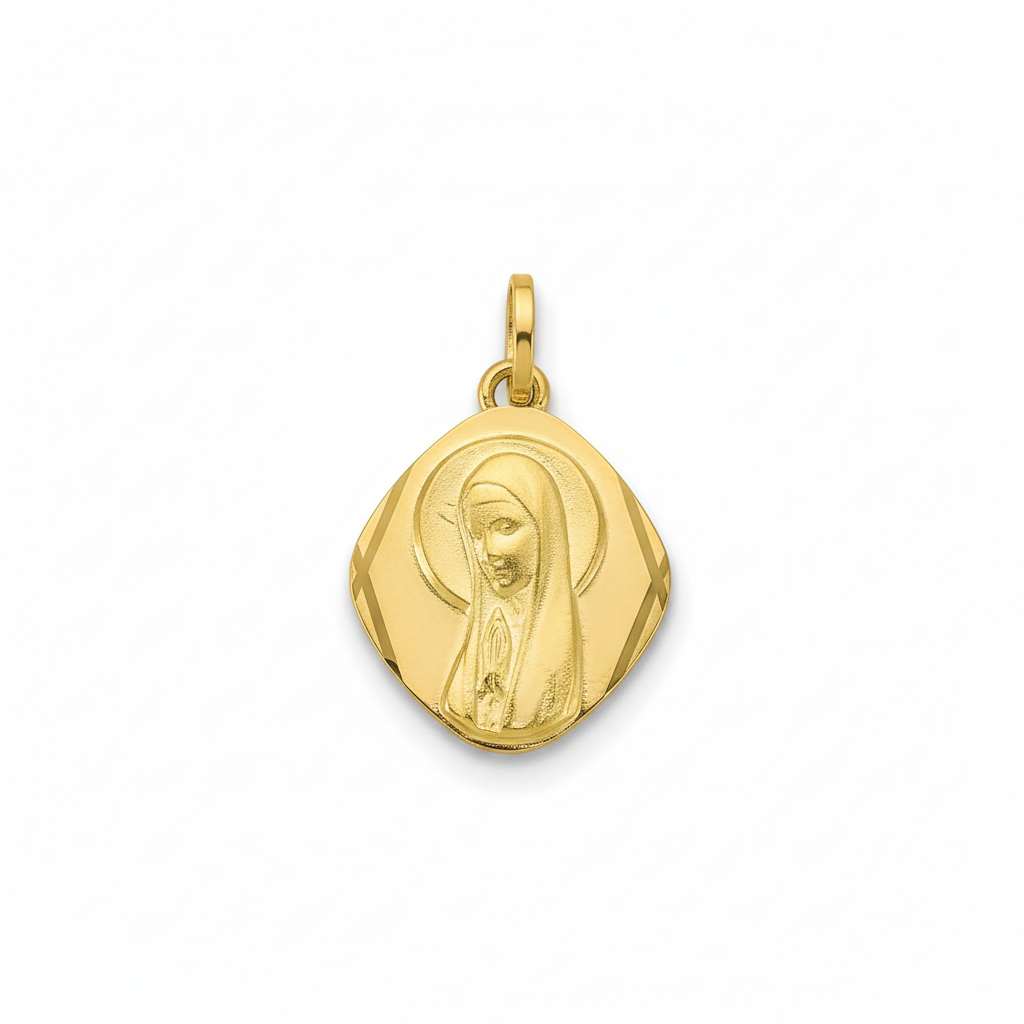 Medalla Oro Virgen Niña