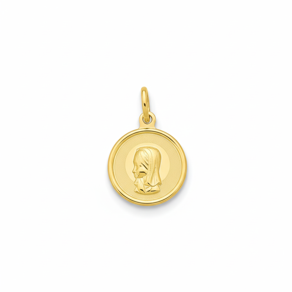 Medalla Oro Virgen Niña