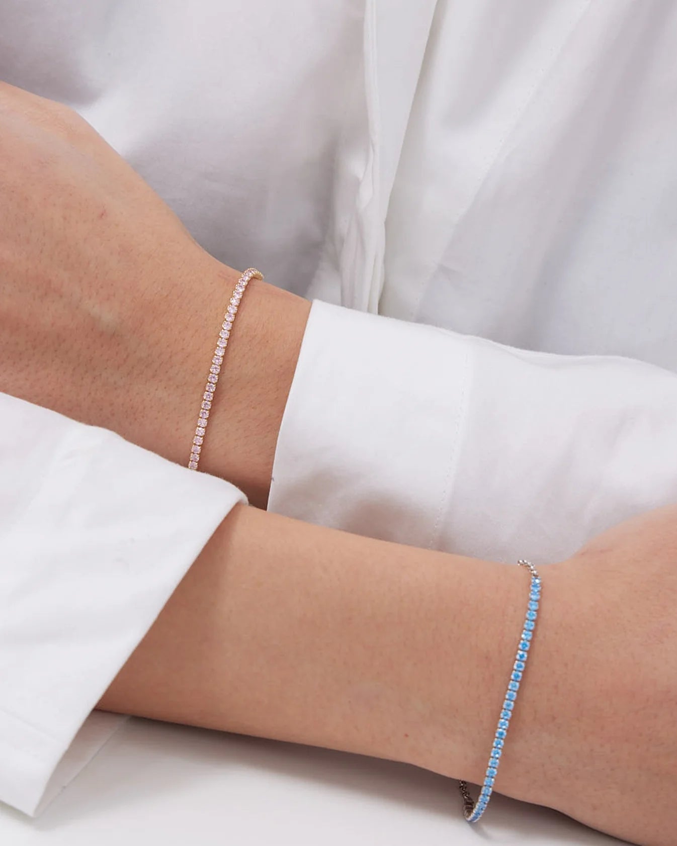 Pulsera de Plata Eau Riviere Azul