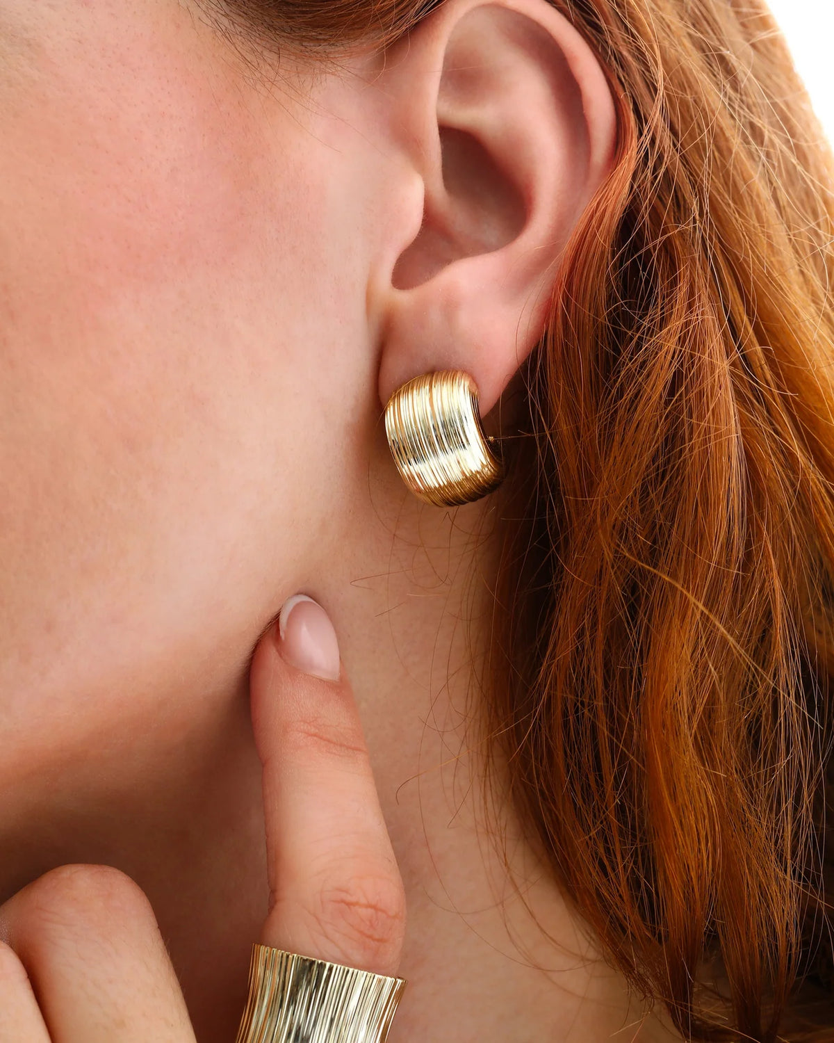 Pendientes Aro Texturas Presence