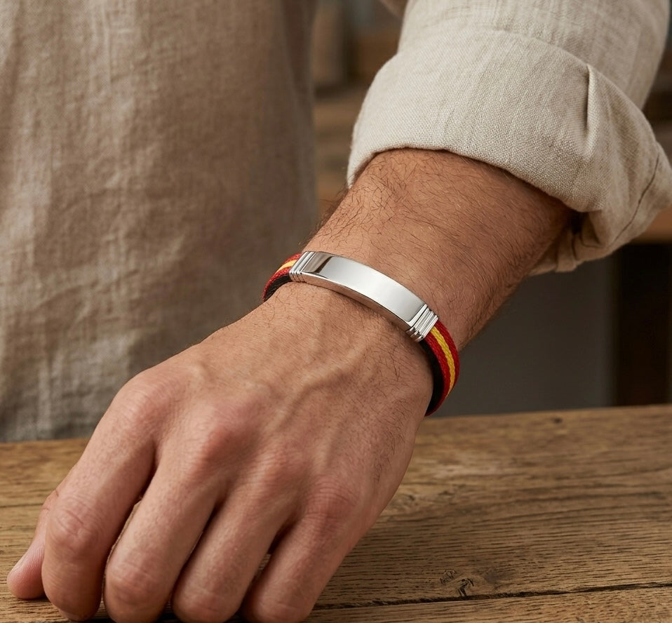 Pulsera de Acero Híspalis Blasón