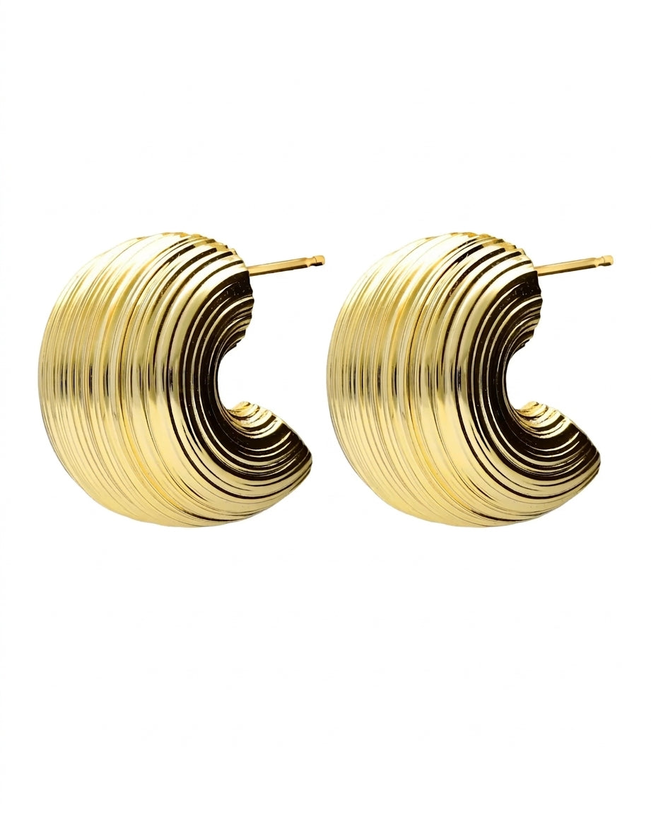 Pendientes Aro Texturas Presence