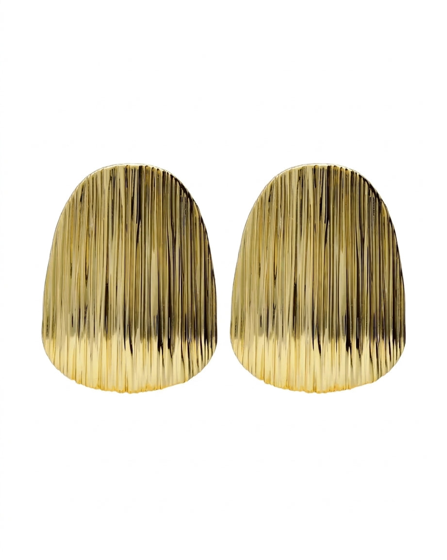 Pendientes Bisutería Textura Presence Cortos