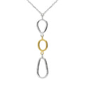 Collar de Plata Tow Tones Fade