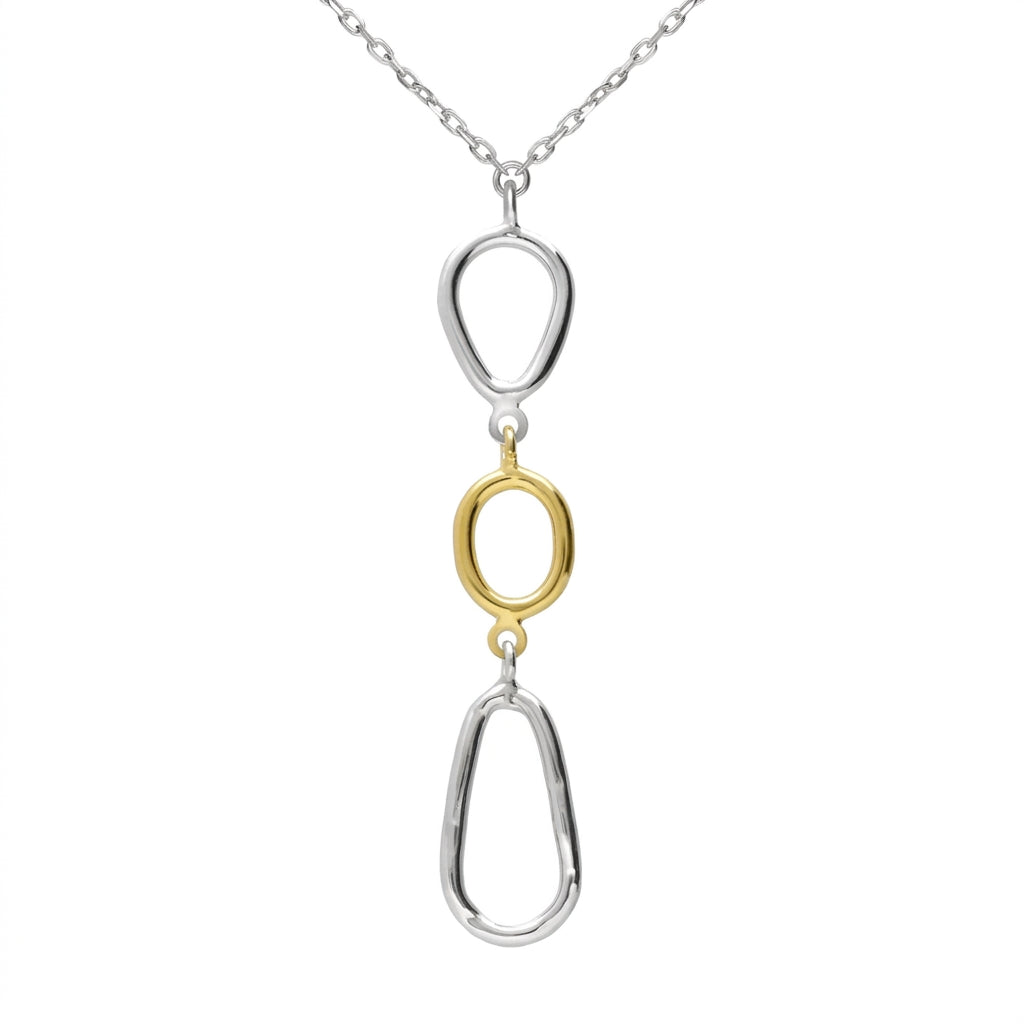 Collar de Plata Tow Tones Fade