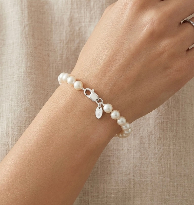 Pulsera de Perlas Naturales