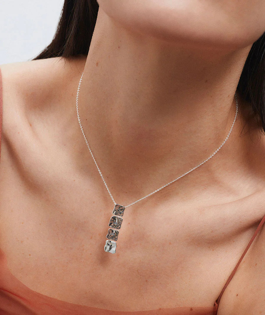 Collar Plateado Reflexes