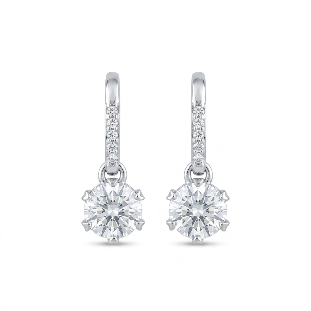 Pendientes de Plata Brizzling