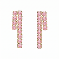 Pendientes de Plata Eau Riviere Rosa