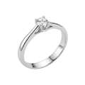 Sortija de Oro Blanco Amour