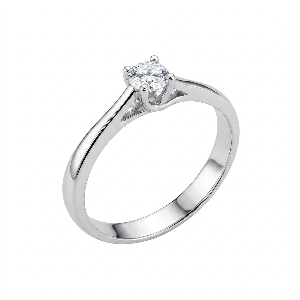Sortija de Oro Blanco Amour