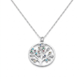 Collar Plata Árbol de la Vida