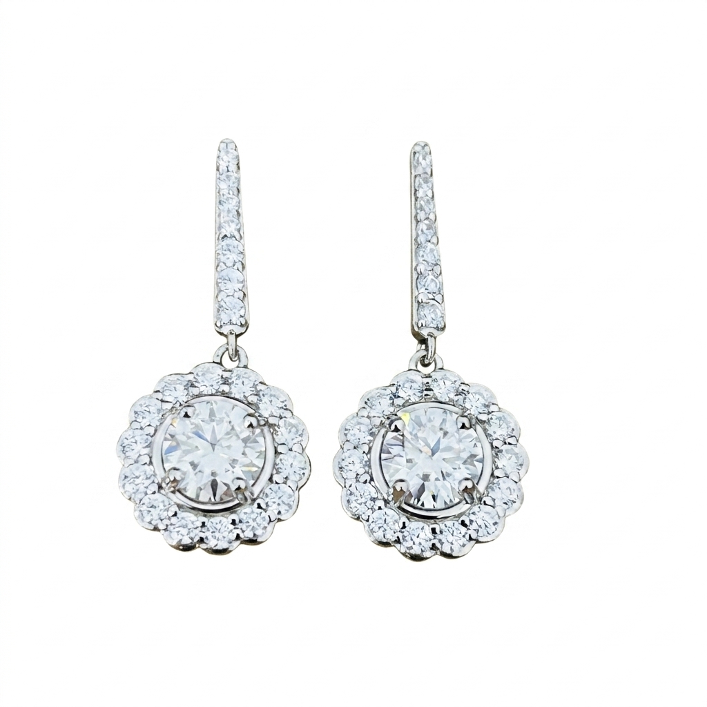 Pendientes de Plata Brizzling