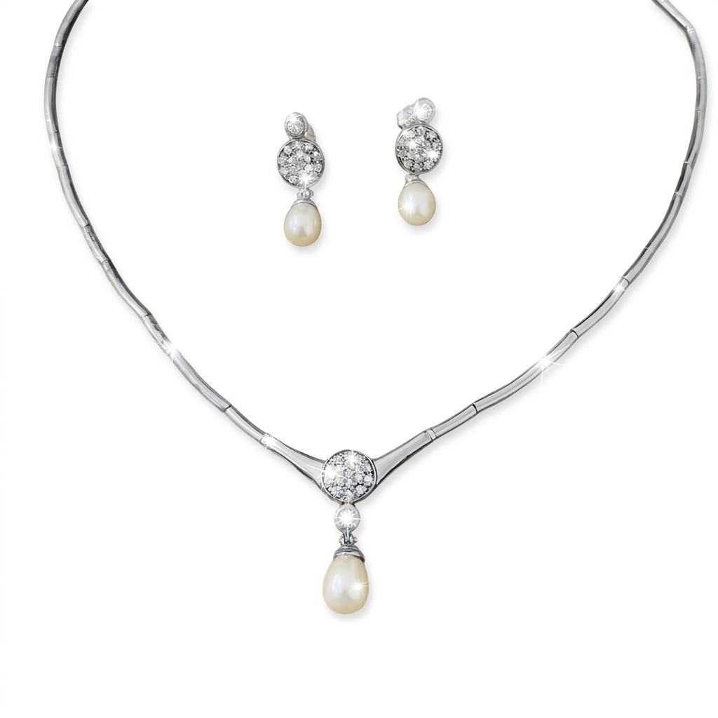 Conjunto Plata Novia
