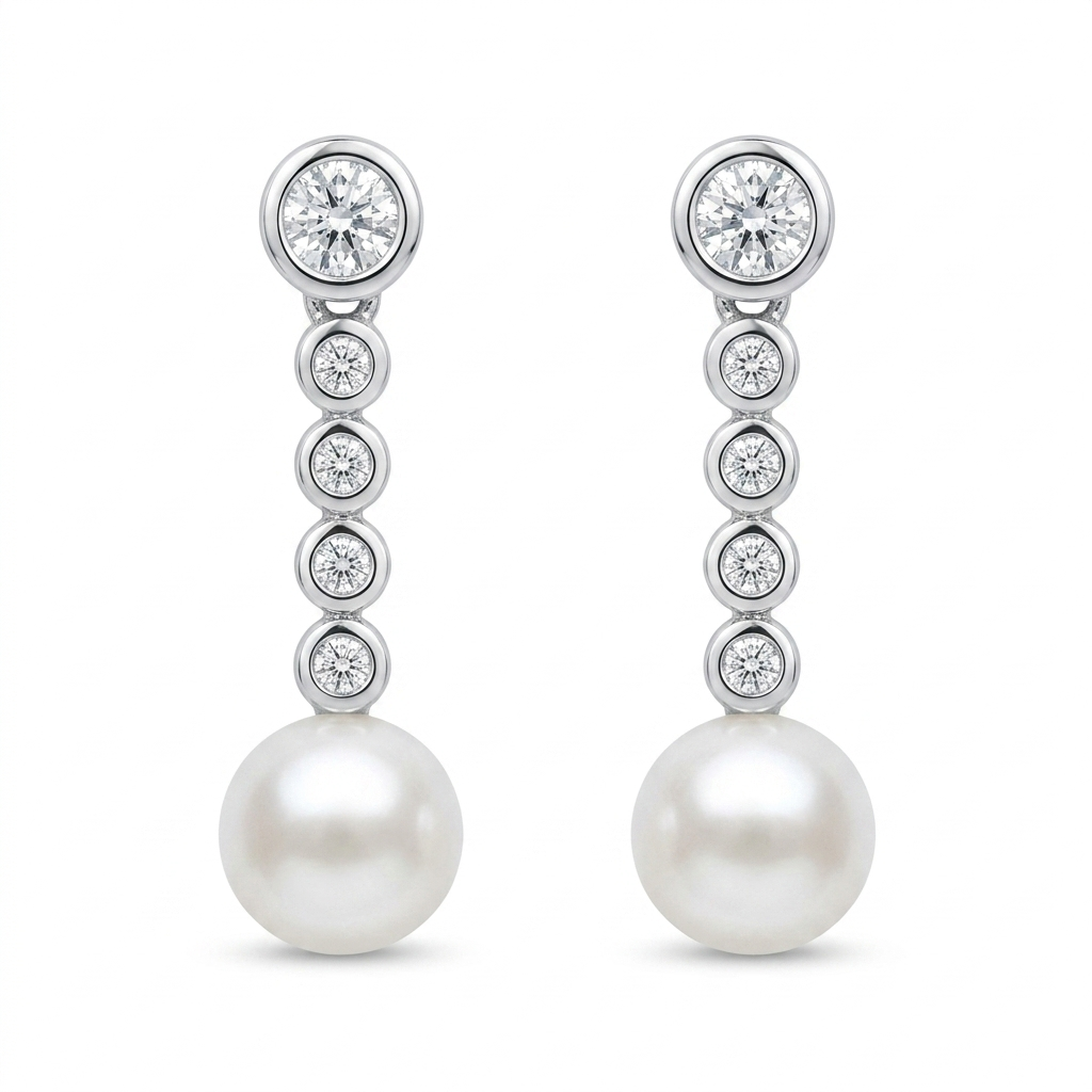 Pendientes de Plata Brizzling
