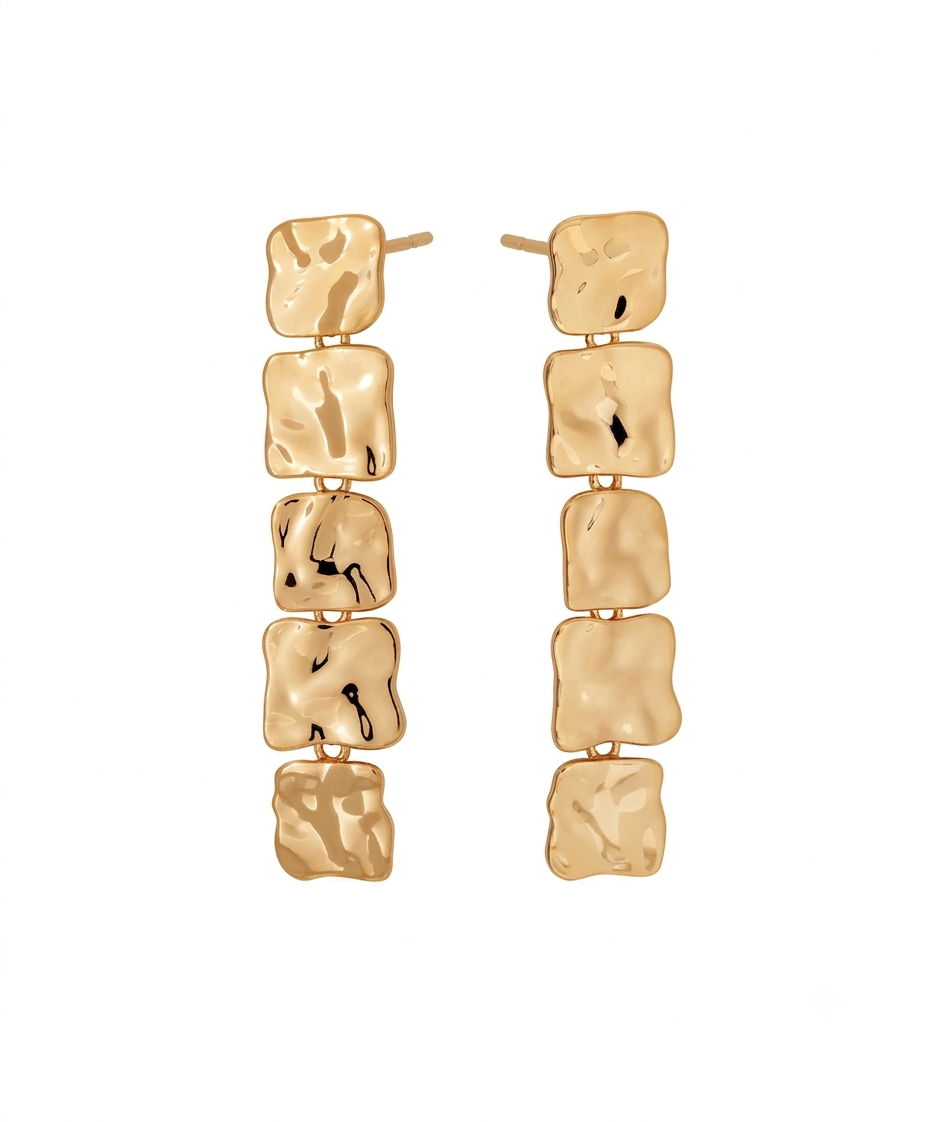 Pendientes Dorados Reflexes