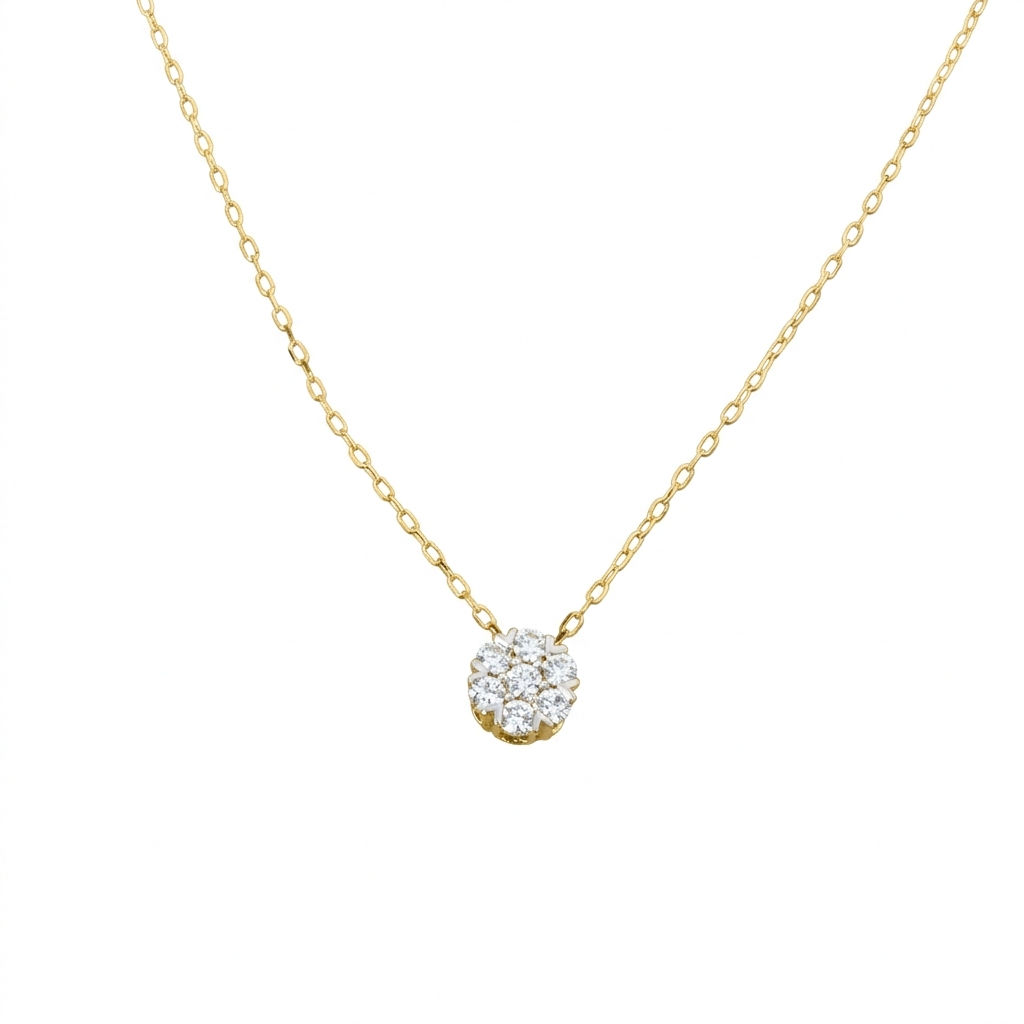Gargantilla de Oro y Diamantes
