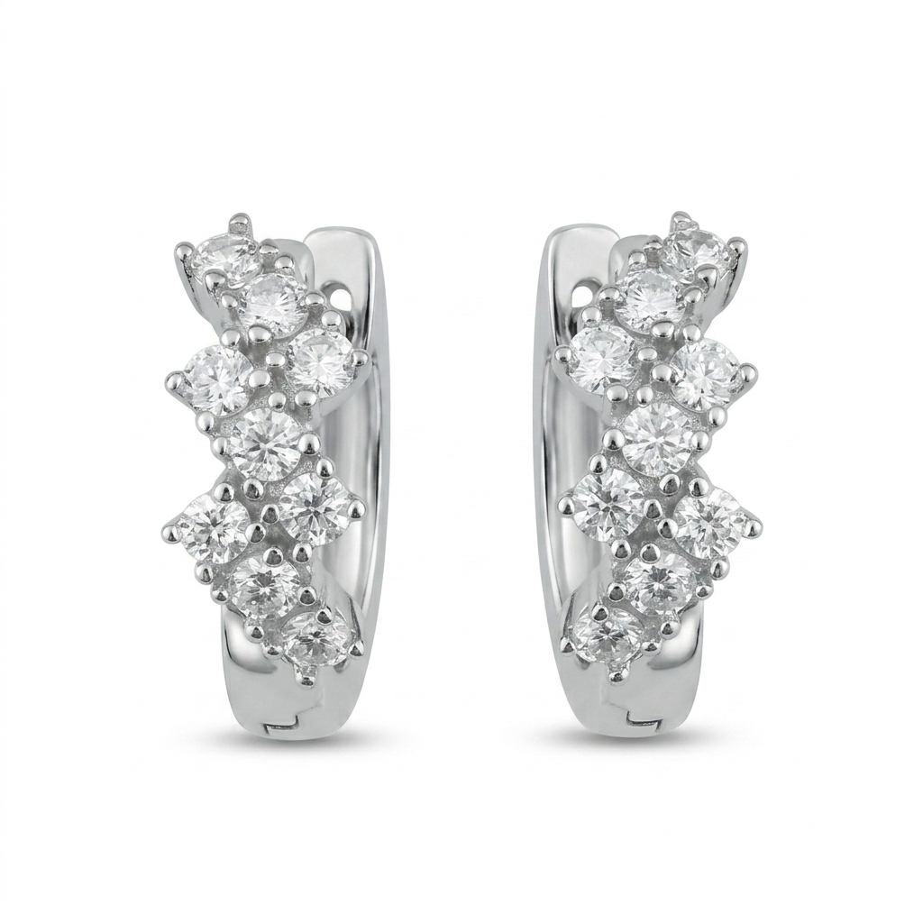 Pendientes de Plata Brizzling