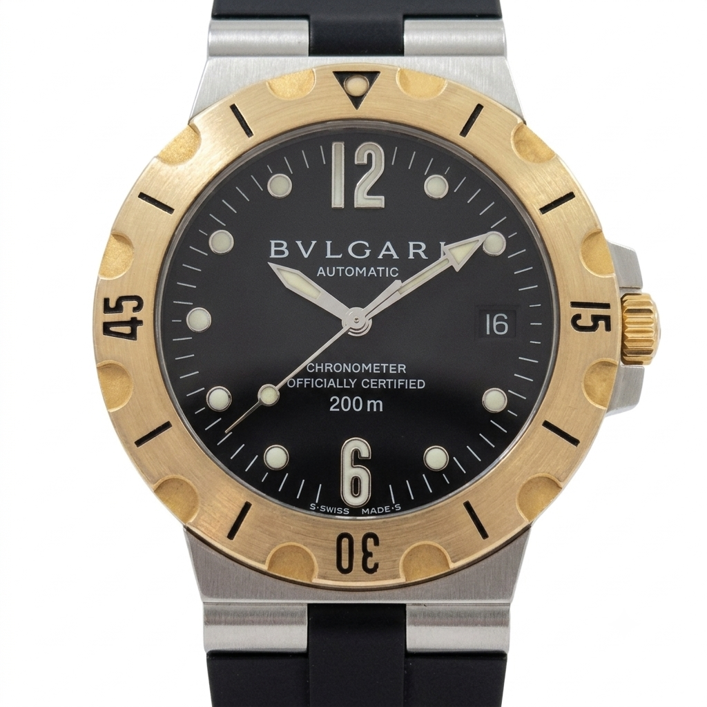 Bulgari Diagono Gold