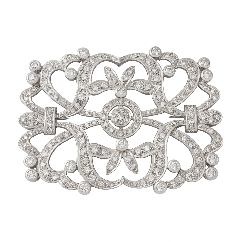 Broche de Plata Grande
