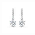 Pendientes de Plata Brizzling
