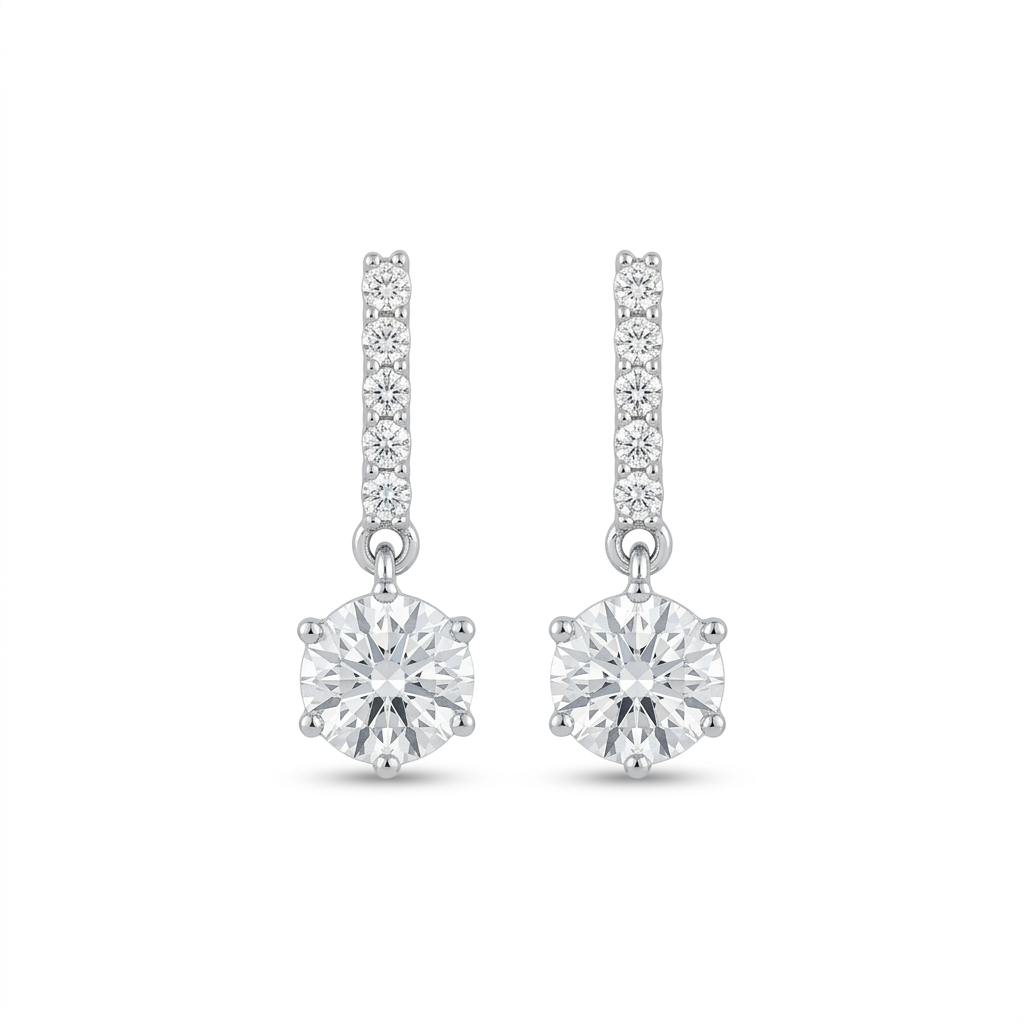 Pendientes de Plata Brizzling