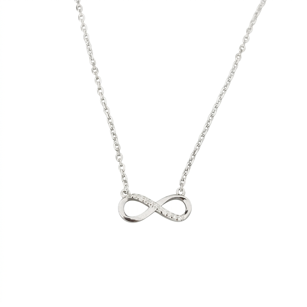 Collar de Plata Infinito